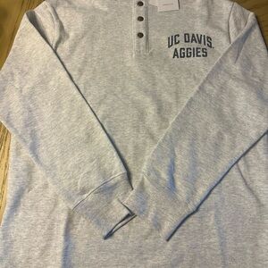 UC Davis Aggies Gray Long Sleeve Shirt